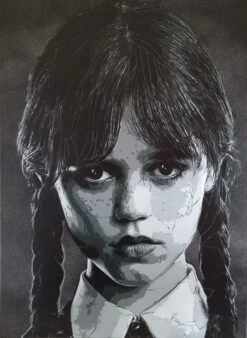 Wednesday Addams - - Painting By -