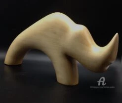RHINOCEROS - - Sculpture By -