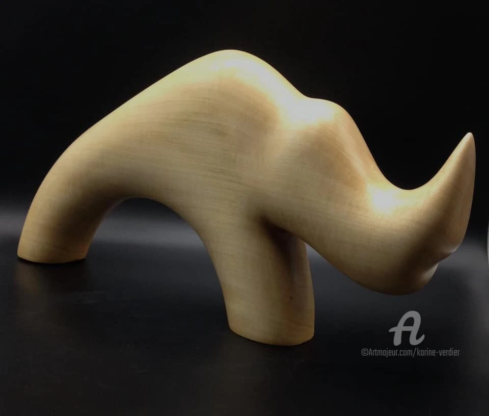 RHINOCEROS - - Sculpture By - 3 RHINOCEROS - - Sculpture By -