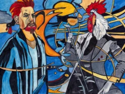 Arroganz Meets Arroganz - - Painting By -