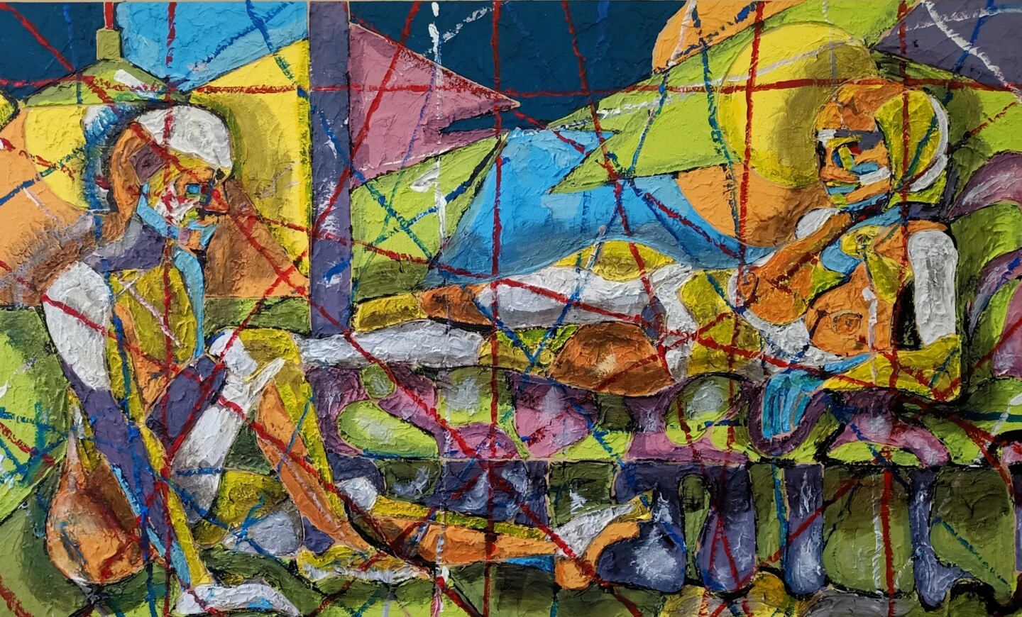 L'amour Sans Réponse - - Painting By - 3 L'amour Sans Réponse - - Painting By -