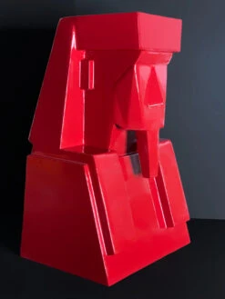 Pharaon Rouge - - Sculpture By -