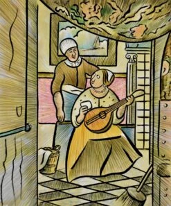 Vermeer's Letter - - Painting By -