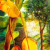 Dawn In The Tropics. Banana Trees - - Painting By - -Cheap Paint Store 16689181 4 6707