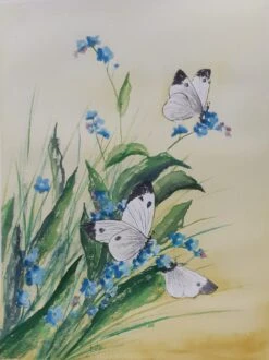 Papillonade 1 - - Painting By -