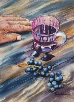 Spirit Of Wine - - Painting By -