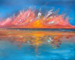 The Warm Air - - Painting By -