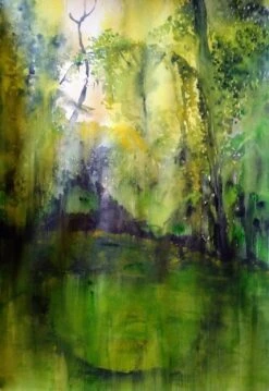 The Land Of The Lost... - - Painting By -