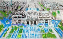 Milano Centrale Train Station, - - Painting By -