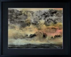 Sans Titre 17 * Verre Anti-reflet Anti-uv * - - Painting By -