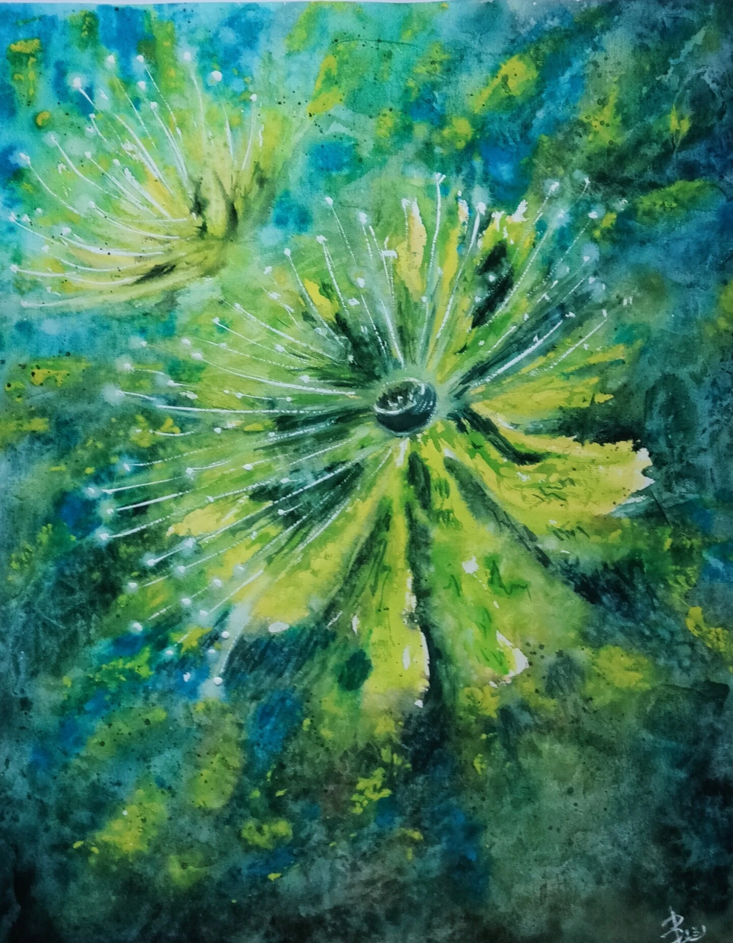 The Tale Of Emerald Forest - - Painting By - 3 The Tale Of Emerald Forest - - Painting By -