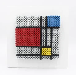Mondrian (Screw Art) - - Sculpture By -