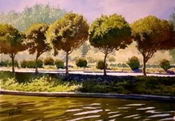 Летом в саду - - Painting By -