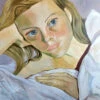 Girl On Bed - - Painting By - -Cheap Paint Store 16719883 girl on bed