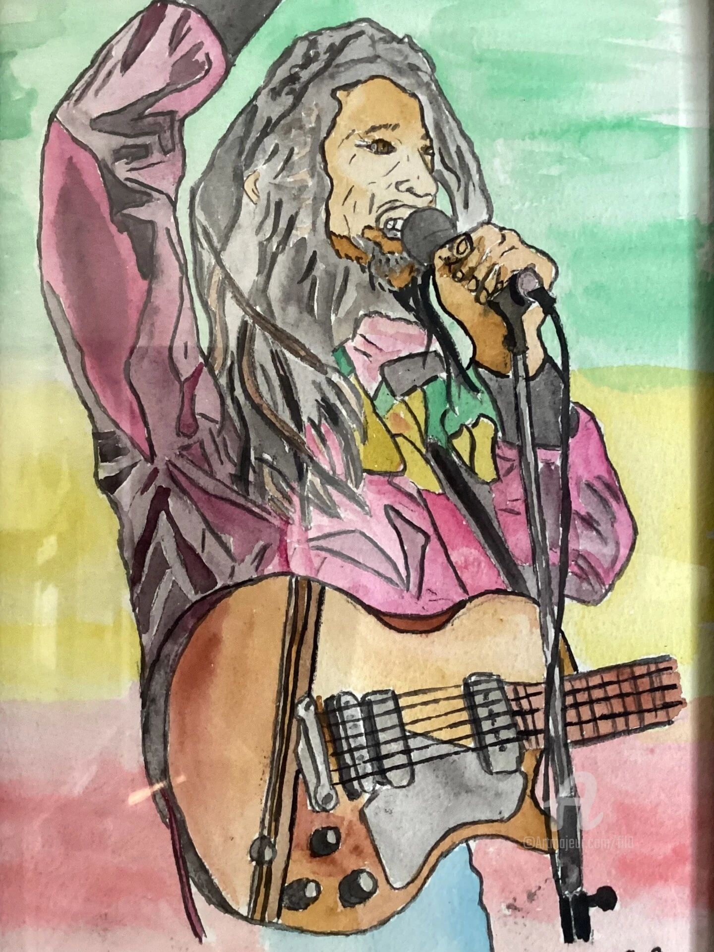 Rasta - - Painting By - 3 Rasta - - Painting By -