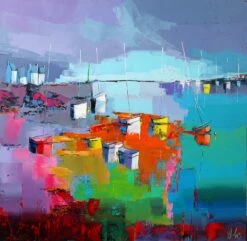 Abstract Tide - - Painting By -