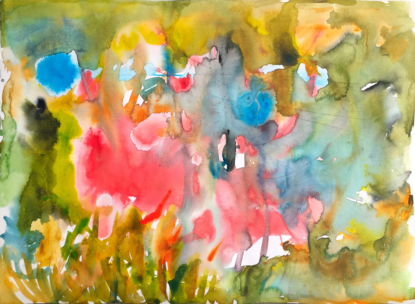 Aquarelle 21 - - Painting By - 3 Aquarelle 21 - - Painting By -