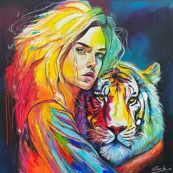 Lola & Tipu - - Painting By -