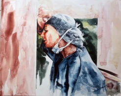 I'm Tired - - Painting By -